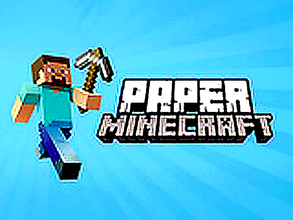 Paper Minecraft Online Game - 2D Sandbox Adventure
