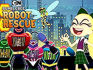 Bumblebee Robot Rescue - DC Super Hero Girls Online Game