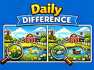 Daily Difference Puzzle Game