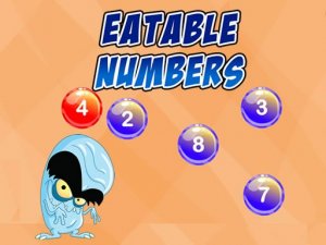 Eatable Numbers Online Puzzle Game
