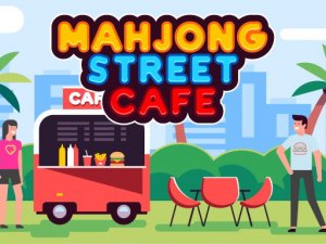 Mahjong Street Cafe Online Puzzle Game