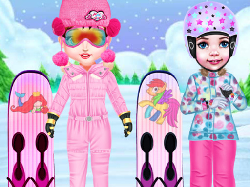 Baby Taylor Skiing Dress Up Game