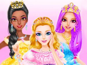 Princess Salon Makeover Game