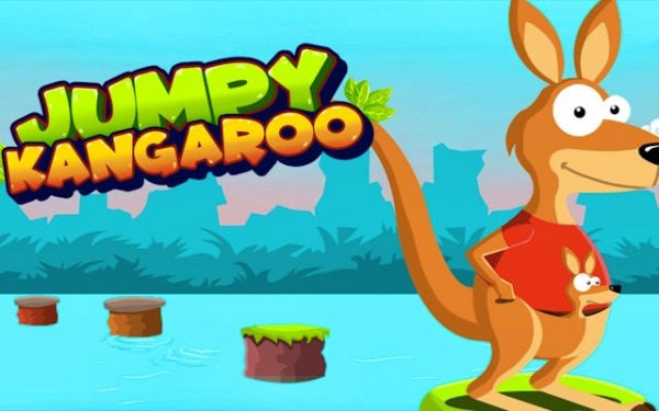 Jumpy Kangaroo: Fun Clicker Online Game