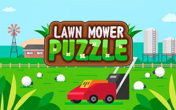 Lawn Mower Puzzle Online Game