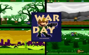 Pixel Platformer War Day