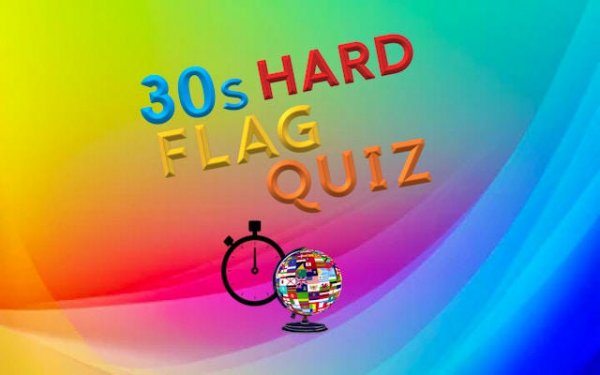 30s Hard Flag Quiz - Ultimate Flag Challenge Online Game