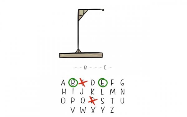 Classic Hangman Word Puzzle Online Game