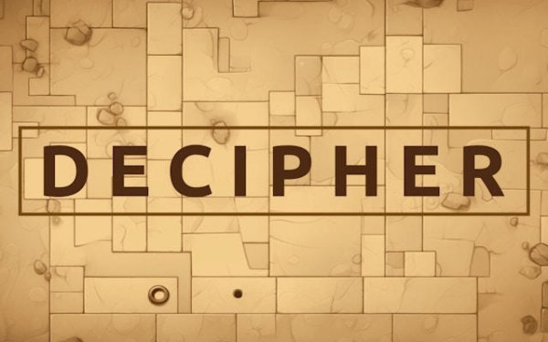 Decipher: Symbol Word Puzzle Game Online