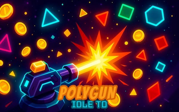 PolyGun - Idle Tower Defense Precision Fighter Online Game