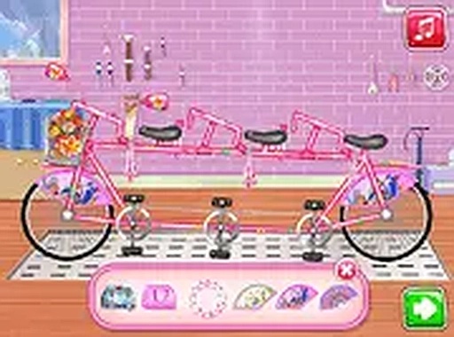 Princesses Bike Ride Day Out Dress Up Game Online