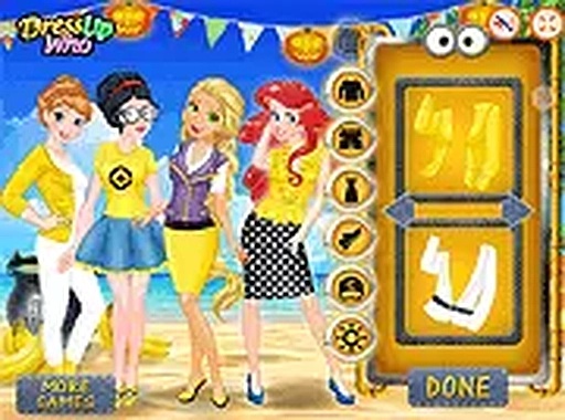 Princess or Minion Dress Up Game Online