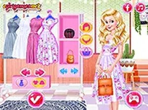 Ellie's Retro Makeover Dress-Up Game