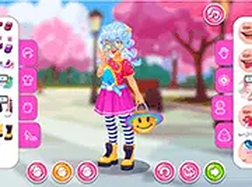Kiddo In Braids Dress Up Game Online