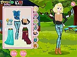 Princess Team Bohemian Dress Up Online Game