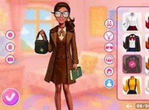 Barbee & Friends: Nerd Look Dress Up Game Online