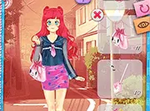 Manga Lily Dress Up Online Game
