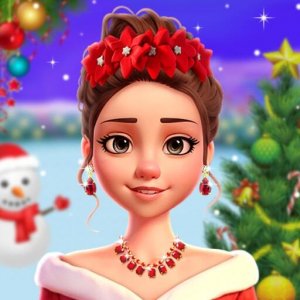Celebrities Get Ready For Christmas Dress Up Game