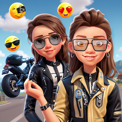 Celebrity Biker Vogue Fashion Game