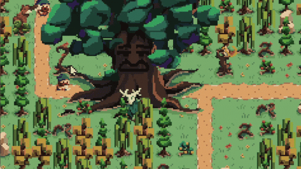 Roots of Betrayal: Nature Defense Game