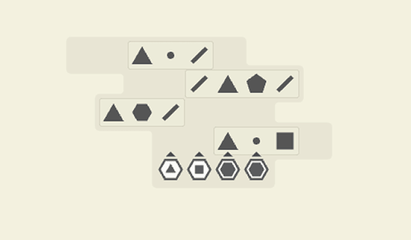 Row Row Puzzle Game - Fun Geometry Shape Matching Online