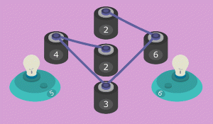 Batteries Inside Puzzle Game Online - Logic Puzzle Game