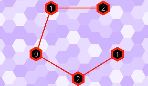 Hex and Strings Puzzle Game Online