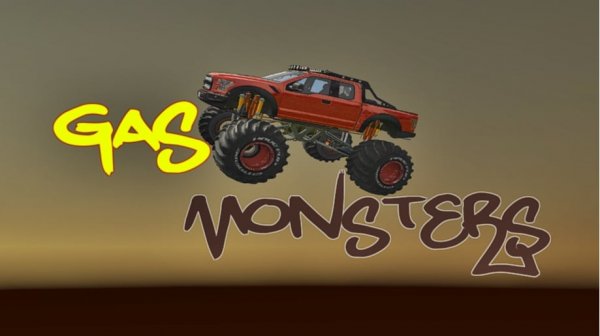 Gas Monsters 3D Monster Truck Simulator Game