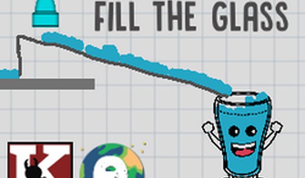 Fill The Glass: Physics Puzzle Game